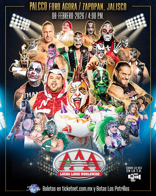 LUCHA LIBRE AAA PALCCO FORO AGORA (ZAPOPAN)